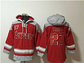 Los Angeles Angels #27 Mike Trout Red Ageless Must-Have Lace-Up Pullover Hoodie,baseball caps,new era cap wholesale,wholesale hats